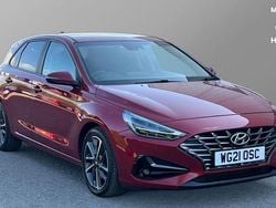 Red Used 2021 Hyundai i30 Premium Hatchback | £12,224 (Fair price)