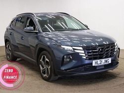 Blue Used 2021 Hyundai Tucson Premium SUV | £17,599 (Good price)