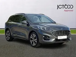 Grey Used 2020 Ford Kuga ST-Line X SUV | £18,200 (A bit pricey)