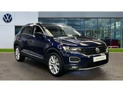 Blue Used 2019 VW T-Roc SEL SUV | £18,143 (Fair price)