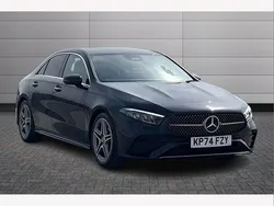 Black Used 2024 Mercedes A200 AMG Line Premium Sedan | £26,550 (Fair price)