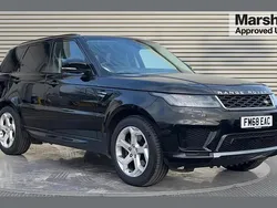 Black Used 2019 Land Rover Range Rover Sport HSE SUV | £28,700 (Fair price)