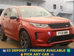 Red Used 2021 Land Rover Discovery Sport SE Dynamic SUV | £20,549 (Good price)