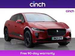 Red Used 2021 Jaguar I-Pace SE SUV | £15,699 (Fair price)