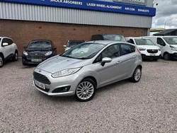 Silver Used 2016 Ford Fiesta Zetec Hatchback | £6,705 (Fair price)