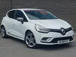 White Used 2018 Renault Clio IV GT-Line Hatchback | £8,498 (Fair price)