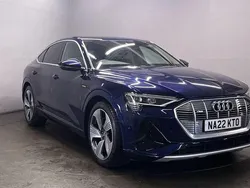 Blue Used 2022 Audi e-tron S-Line SUV | £24,199 (Good price)