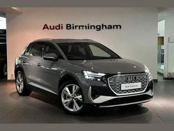 Pebble grey New 2025 Audi Q4 e-tron S-Line SUV | £47,950