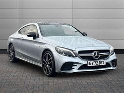 Silver Used 2022 Mercedes C43 AMG Premium Plus Coupe | £38,495 (Fair price)