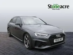 Grey Used 2020 Audi A4 Black Edition Estate | £23,795 (Fair price)