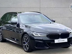 Black Used 2024 BMW 530e M Sport Estate | £41,555 (Expensive)