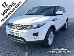 White Used 2012 Land Rover Range Rover evoque Pure SUV | £8,600 (Fair price)