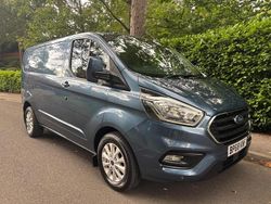 Blue Used 2018 Ford Transit Custom Limited Van | £12,395 (Super price)