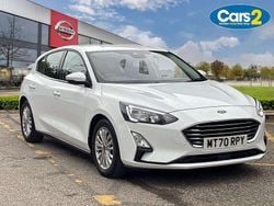 White Used 2020 Ford Focus Titanium Hatchback | £12,580 (Good price)
