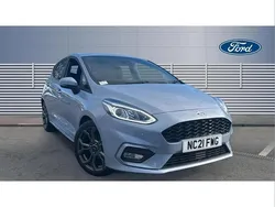Blue Used 2021 Ford Fiesta ST-Line Hatchback | £12,751 (Fair price)