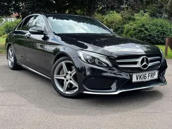 Black Used 2016 Mercedes C250 AMG line Sedan | £11,199 (Good price)