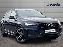 Blue Used 2023 Audi Q7 S-Line SUV | £46,495 (A bit pricey)