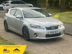 Silver Used 2011 Lexus CT200h Hatchback | £6,152 (Fair price)