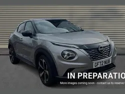 Silver Used 2022 Nissan Juke Tekna SUV | £17,311 (Fair price)
