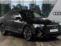 Black Used 2024 Audi Q8 e-tron Black Edition SUV | £52,999 (Expensive)