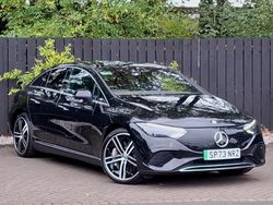 Black Used 2024 Mercedes EQE300 Exclusive Luxury Sedan | £44,498 (Fair price)