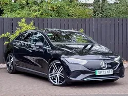 Black Used 2024 Mercedes EQE300 Exclusive Luxury Sedan | £44,498 (Fair price)