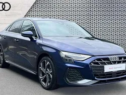 Blue Used 2025 Audi A3 S-Line Sedan | £29,990 (A bit pricey)
