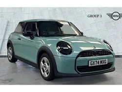 Ocean wave green Used 2024 Mini Cooper Classic Hatchback | £22,150 (Fair price)