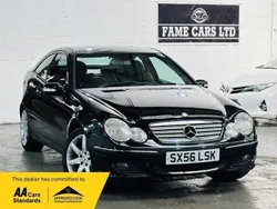 Black Used 2006 Mercedes C180 SE Coupe | £2,000 (Fair price)