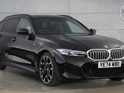 Black Used 2024 BMW 320 M Sport Estate | £38,850