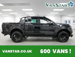 Black Used 2022 Ford Ranger Wildtrack Pickup | £27,889 (Expensive)