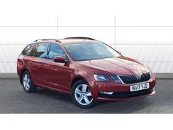 Red Used 2017 Skoda Octavia SE Estate | £13,779 (Fair price)