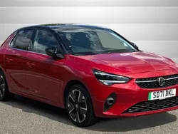 Red Used 2021 Vauxhall Corsa-e Elite Hatchback | £11,393 (Fair price)