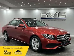 Red Used 2017 Mercedes E220 Premium Plus Sedan | £14,994 (Fair price)