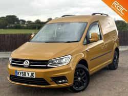 Yellow Used 2018 VW Caddy Highline MPV | £13,990 (A bit pricey)