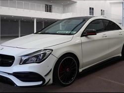 White Used 2016 Mercedes CLA45 AMG AMG Coupe | £19,900 (Fair price)