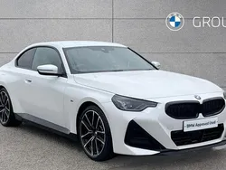 White Used 2023 BMW 220 M Sport Coupe | £32,495 (Fair price)