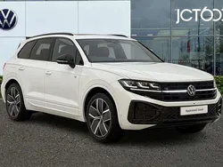 White New 2025 VW Touareg Black Edition SUV | £65,896