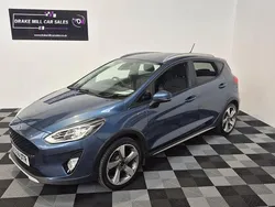 Blue Used 2018 Ford Fiesta Active Hatchback | £7,499 (Fair price)