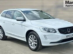 White Used 2017 Volvo XC60 SE Lux SUV | £16,983 (Fair price)