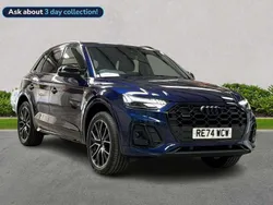 Blue Used 2024 Audi Q5 Black Edition SUV | £41,731 (Fair price)