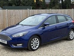 Blue Used 2016 Ford Focus Titanium Hatchback | £6,700 (Good price)