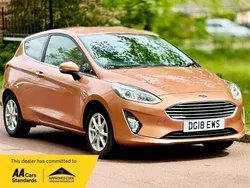 Bronze Used 2018 Ford Fiesta Zetec Hatchback | £5,495 (Good price)