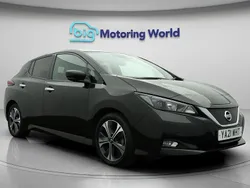 Black Used 2021 Nissan Leaf N-Connecta Hatchback | £8,500 (Fair price)