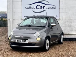 Grey Used 2014 Fiat 500 Lounge Hatchback | £4,595 (Fair price)