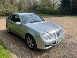 Silver Used 2007 Mercedes C180 SE Coupe | £2,900 (Fair price)