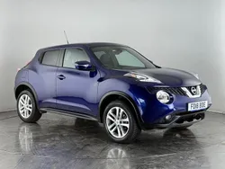 Blue Used 2018 Nissan Juke N-Connecta SUV | £7,600 (Fair price)