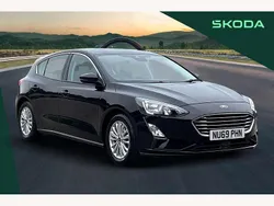 Black Used 2019 Ford Focus Titanium Hatchback | £11,470 (Fair price)