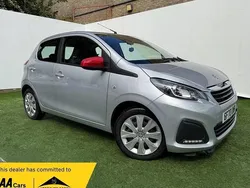 Silver Used 2020 Peugeot 108 Active Hatchback | £7,295 (Fair price)