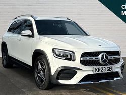 White Used 2023 Mercedes GLB200 AMG Line Premium SUV | £28,290